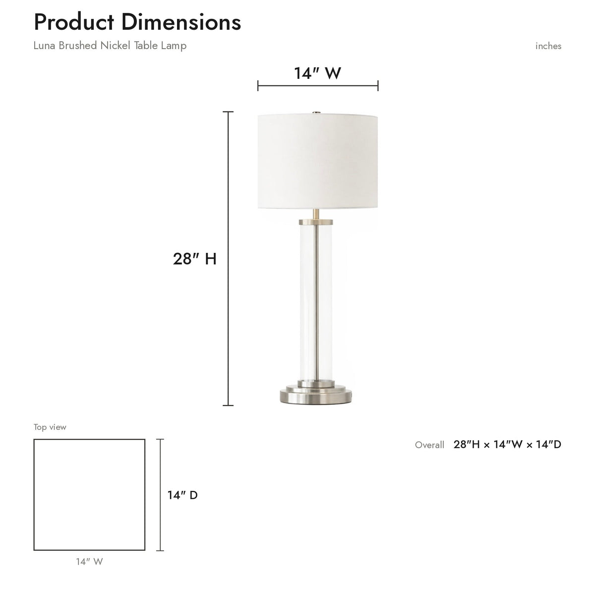 Product Dimensions
