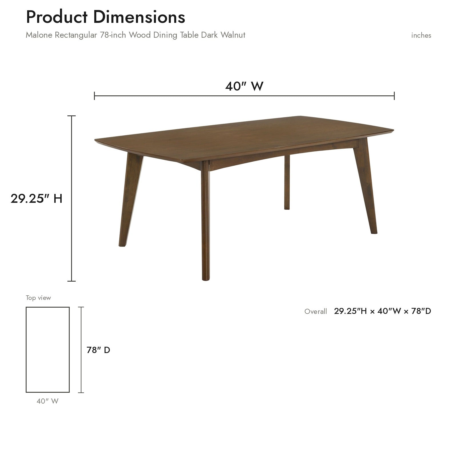 Product Dimensions