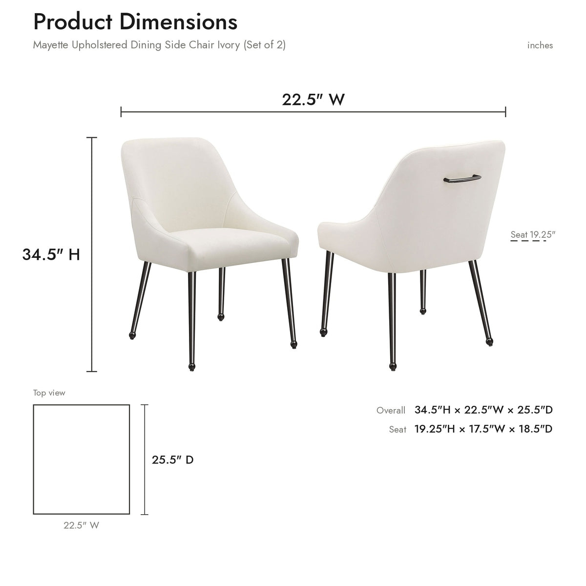 Product Dimensions