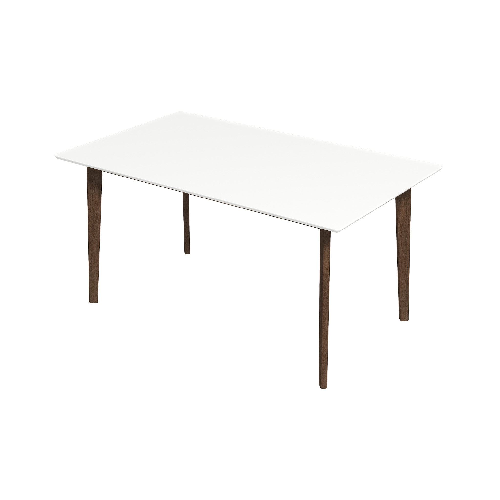 Abbott White Large Dining Table - MidinMod