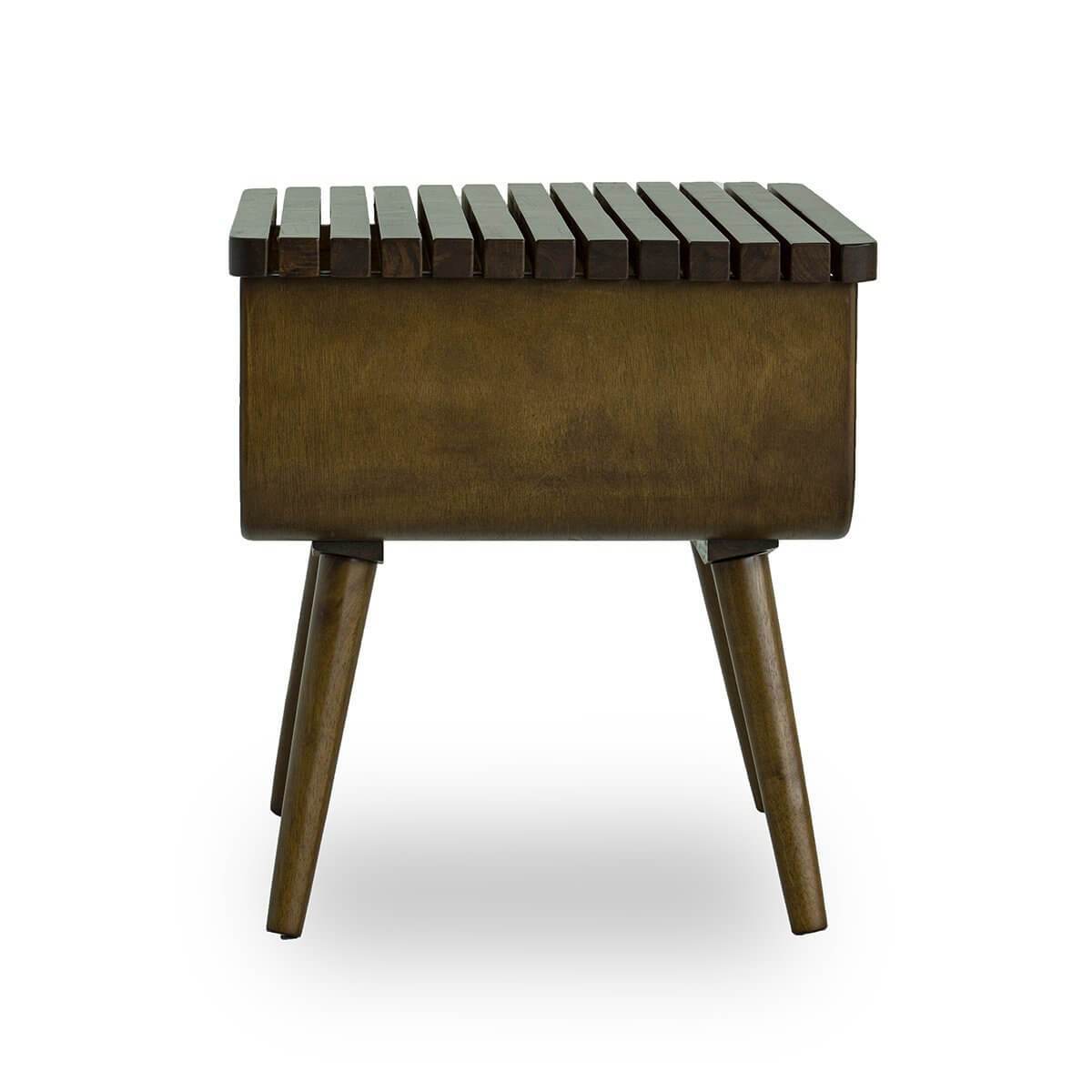 Agora Mid-Century Modern Walnut End Table - MidinMod