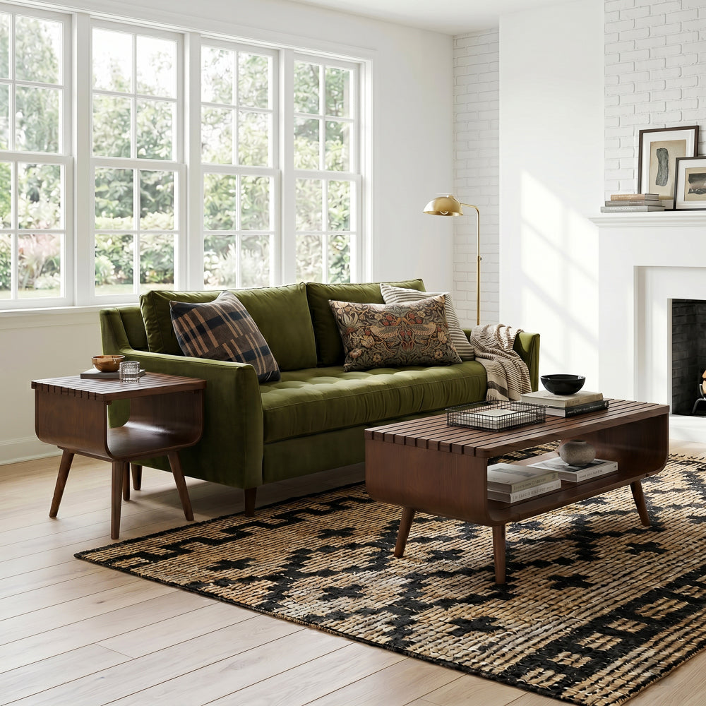 Agora Mid-Century Modern Walnut End Table | MidinMod