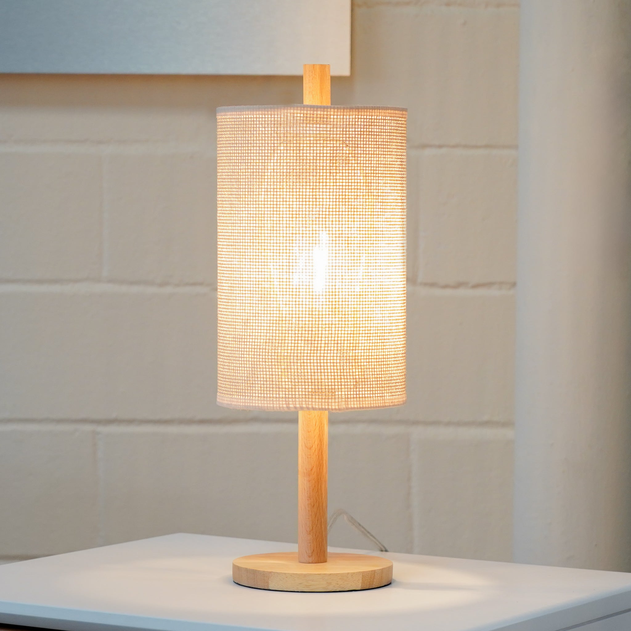 Beam Table Lamp - Oak - Natural - MidinMod