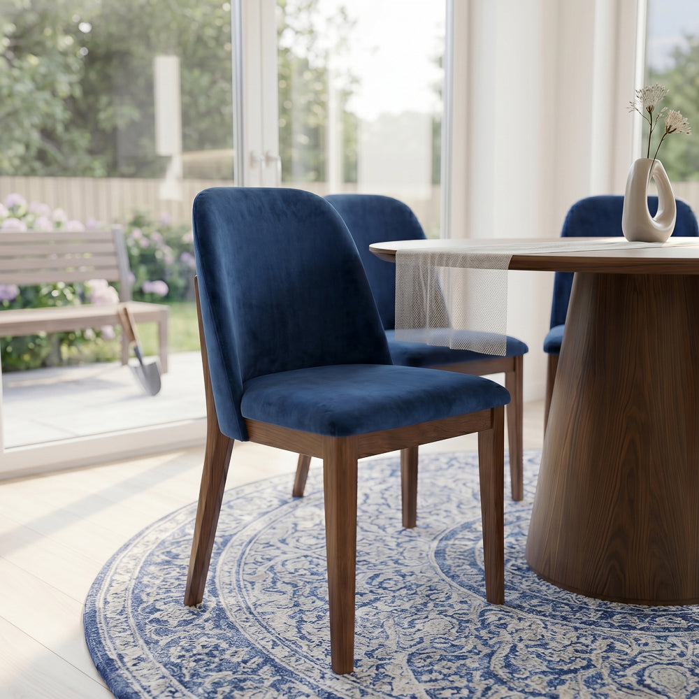 Belfast Velvet Upholstered Dining Chair | MidinMod
