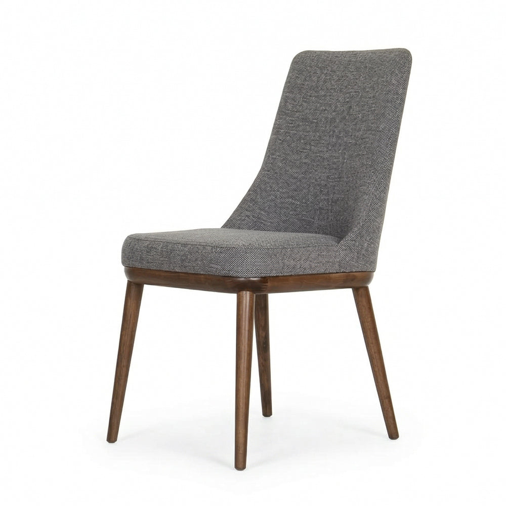 Bringhton Fabric Upholstered Modern Dining Chair Set | MidinMod