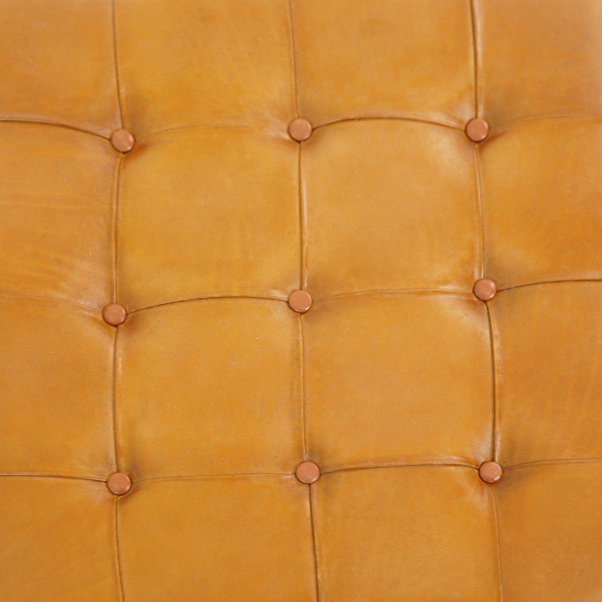 Bunta Antique Leather Large Ottoman