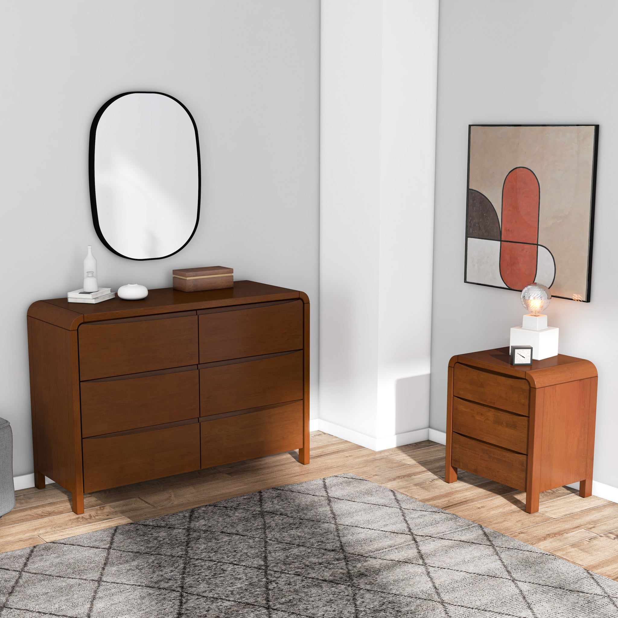 Danbury 6 Drawers Dresser - MidinMod