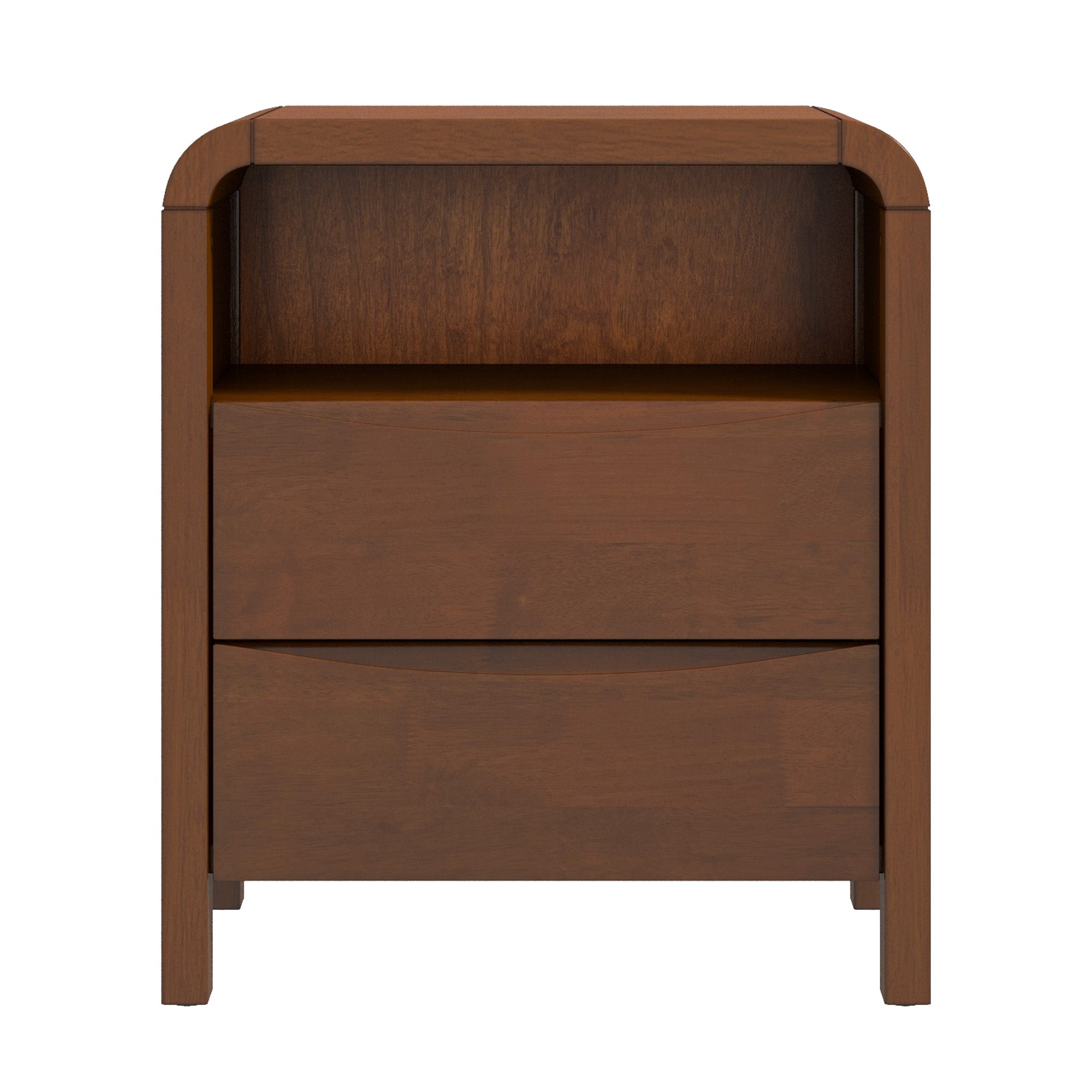 Danbury Night Stand with 2 Drawers - MidinMod