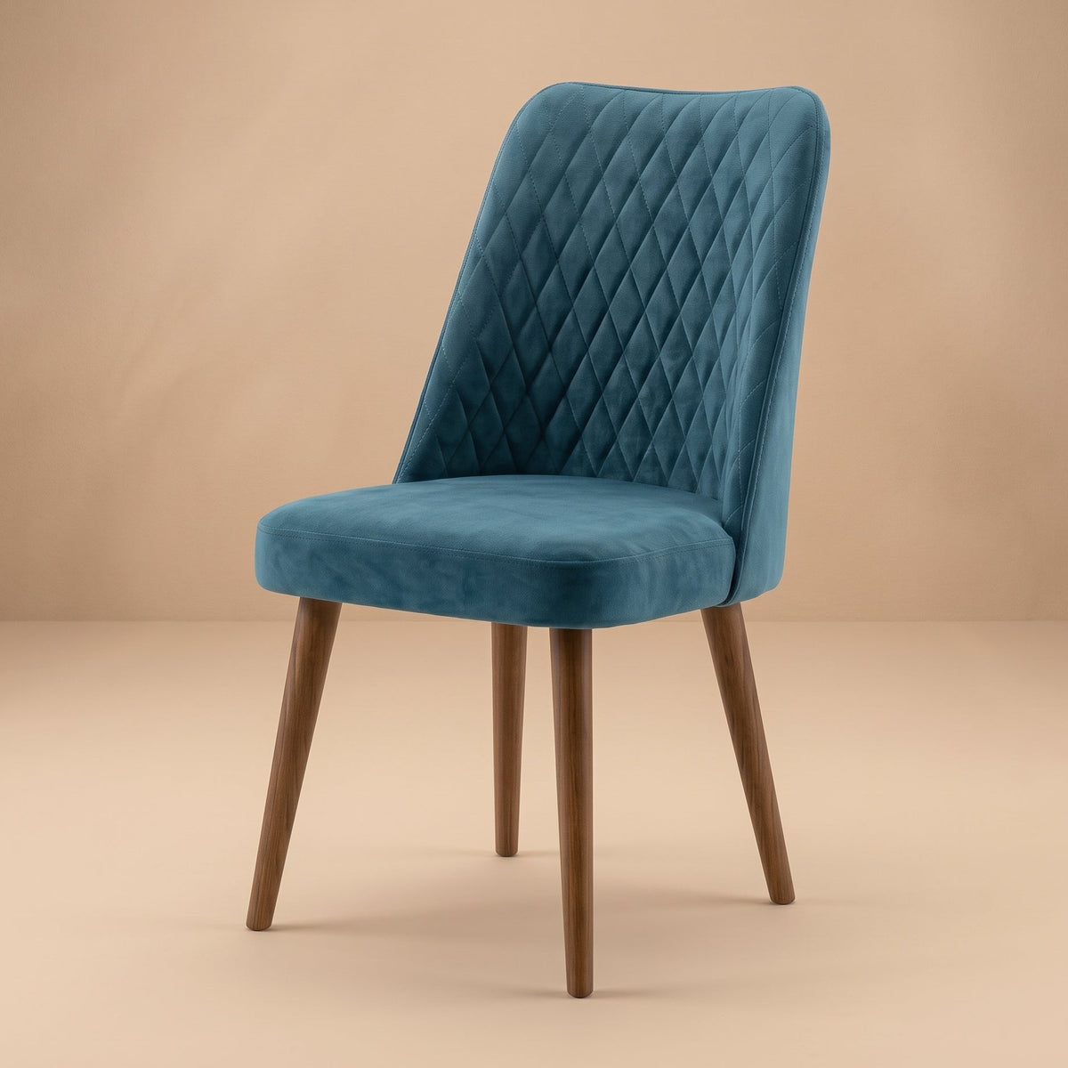 Evette Mid-Century Modern Velvet Dining Chairs | Set of 2 | MidinMod