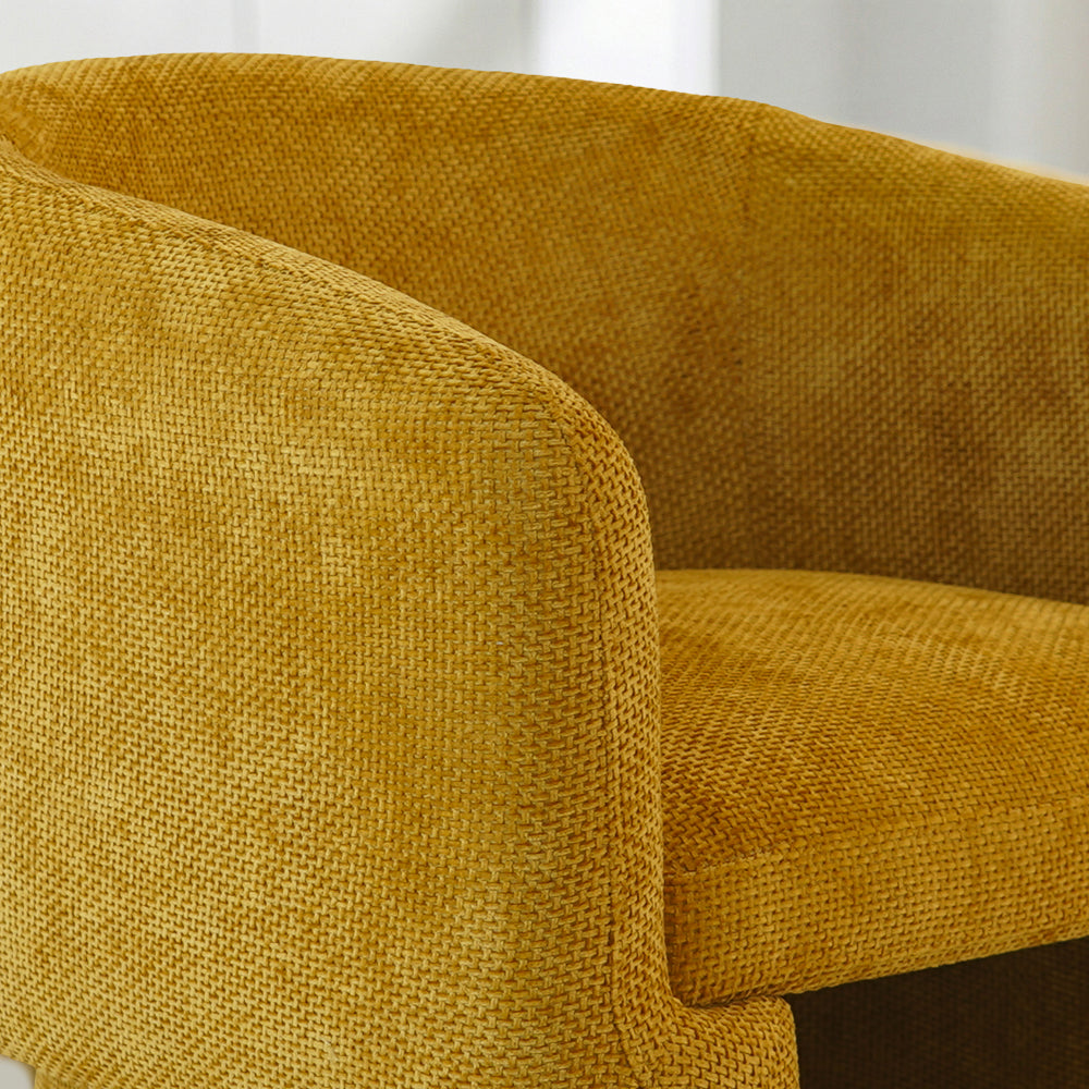 Lancaster Comfort Curve Lounge Chair with Soft Chenille - MidinMod