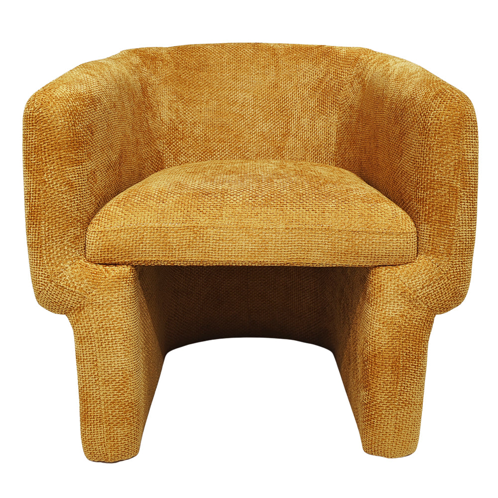 Lancaster Comfort Curve Lounge Chair with Soft Chenille - MidinMod
