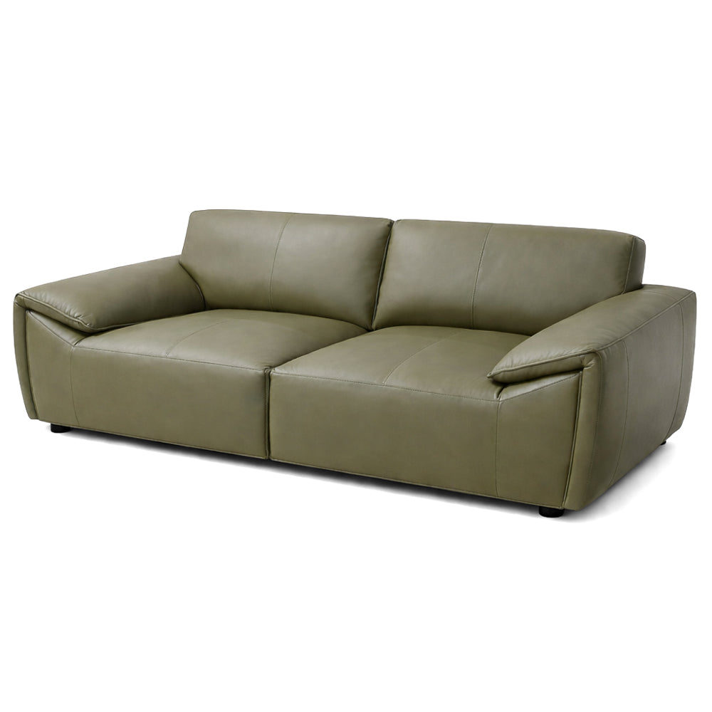 Lawson Luxury Real Leather Sofa with Pillow-Top Arms & Robust Frame | MidinMod