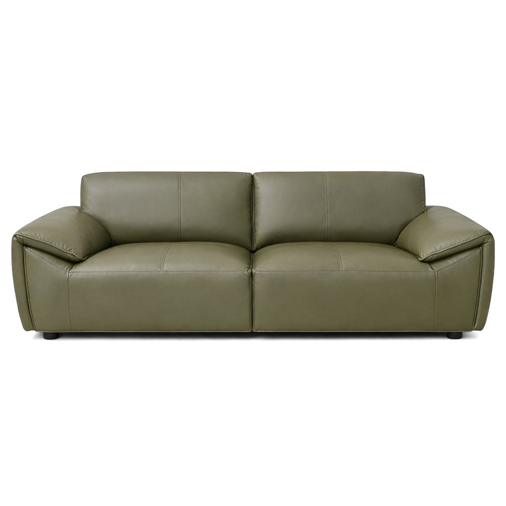 Lawson Luxury Real Leather Sofa with Pillow-Top Arms & Robust Frame | MidinMod