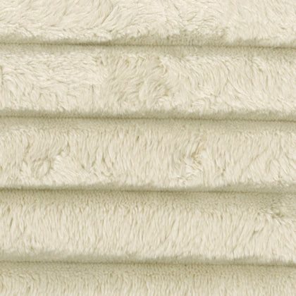 Lindyn Ivory Textured Cord Double Chaise Sectional | MidinMod