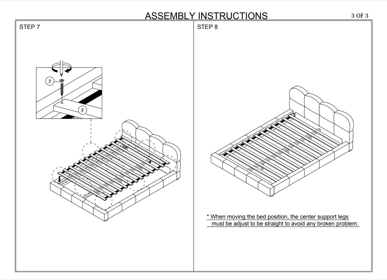 Melania Tan Vegan Leather Queen Bed