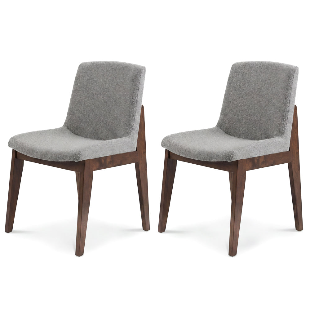 Ohio Modern Light Grey Dining Chairs | Danish-Inspired | MidinMod