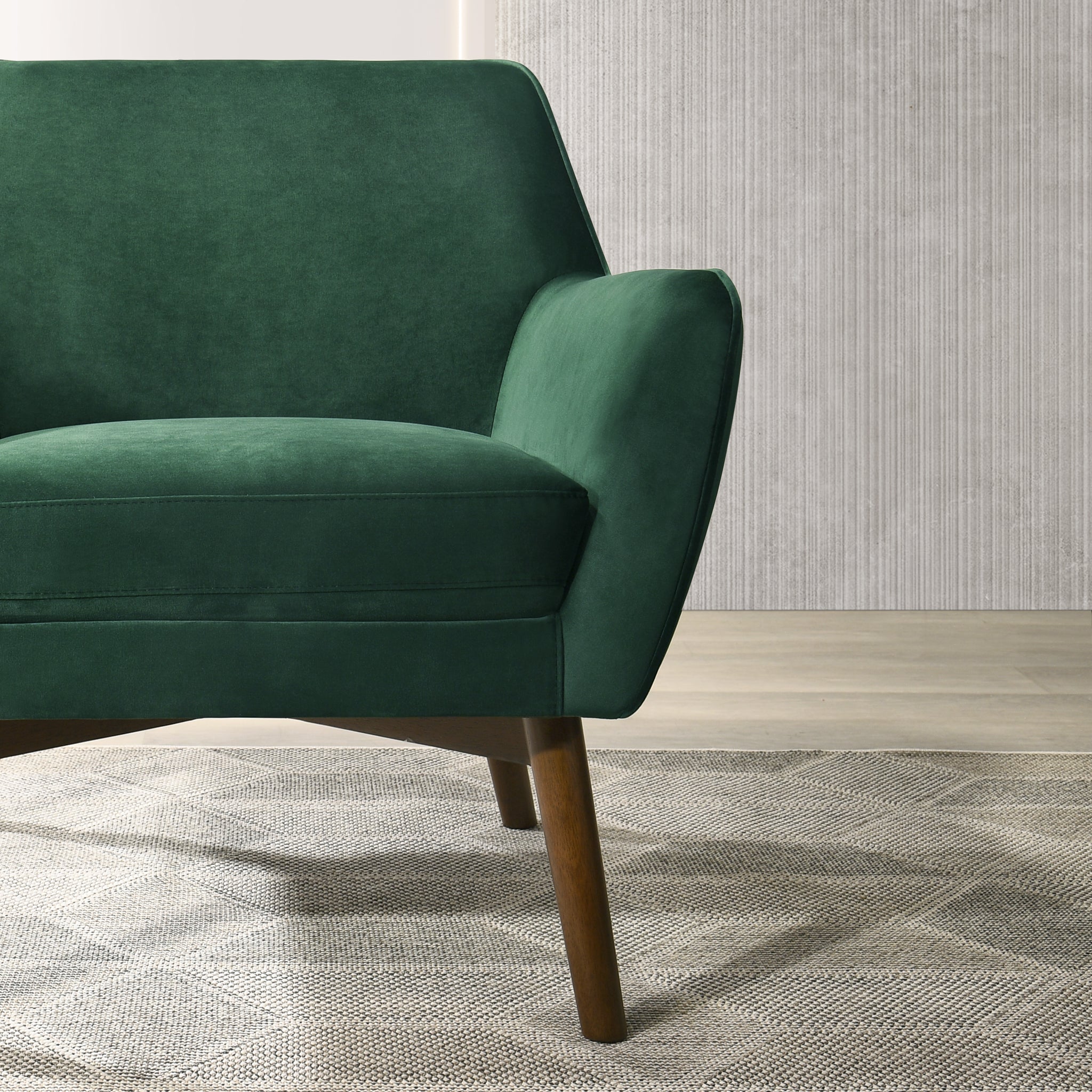 Penny Mid-Century Modern Velvet Armchair - MidinMod
