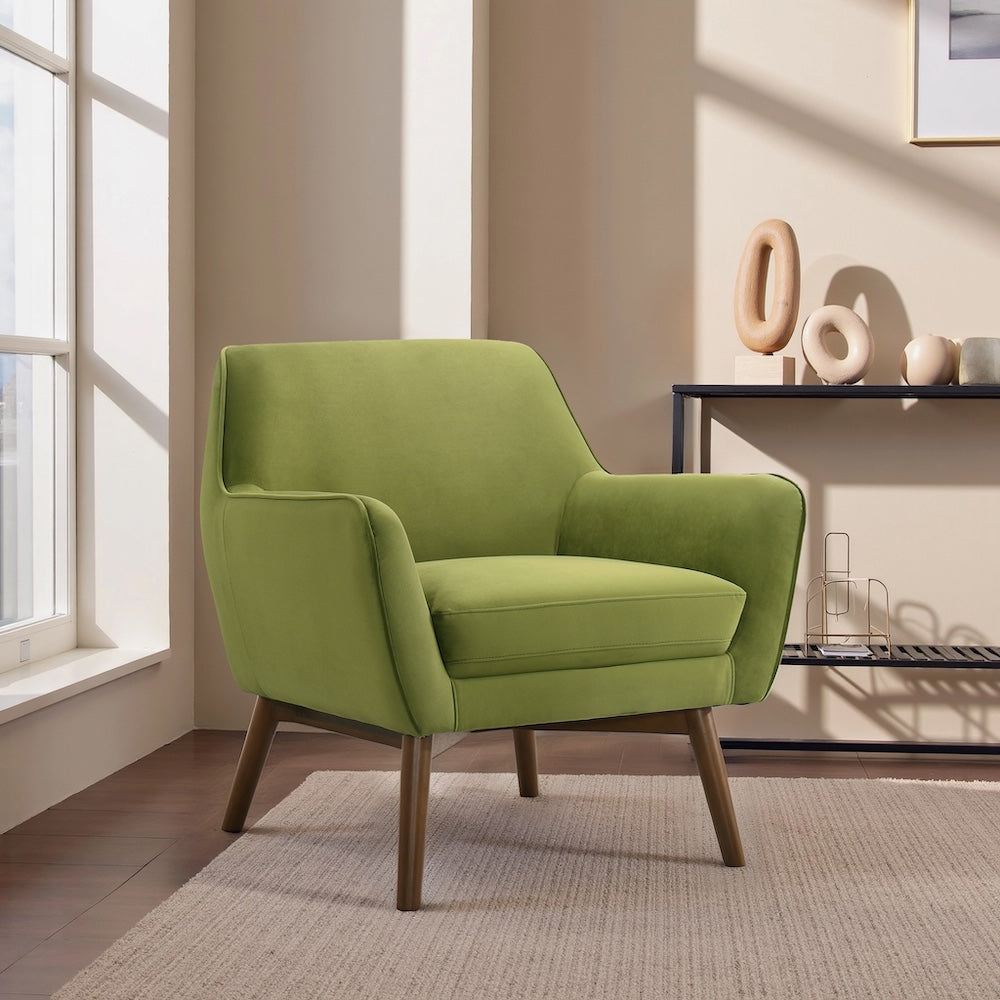 Penny Mid-Century Modern Velvet Armchair - MidinMod