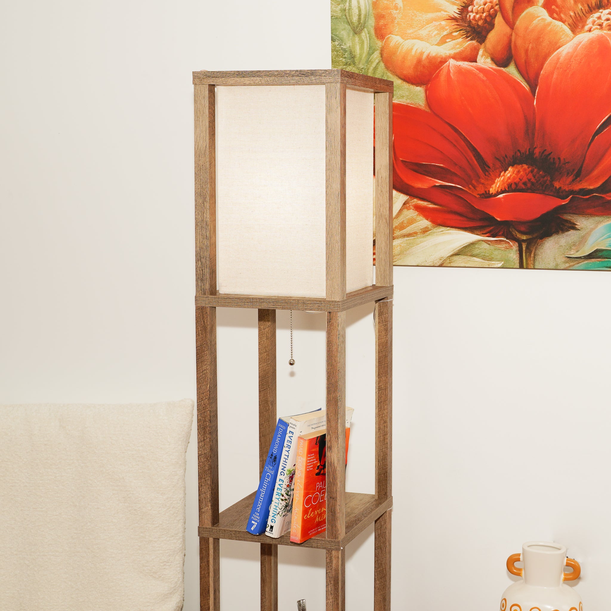 Pinnacle Shelf Floor Lamp - MidinMod