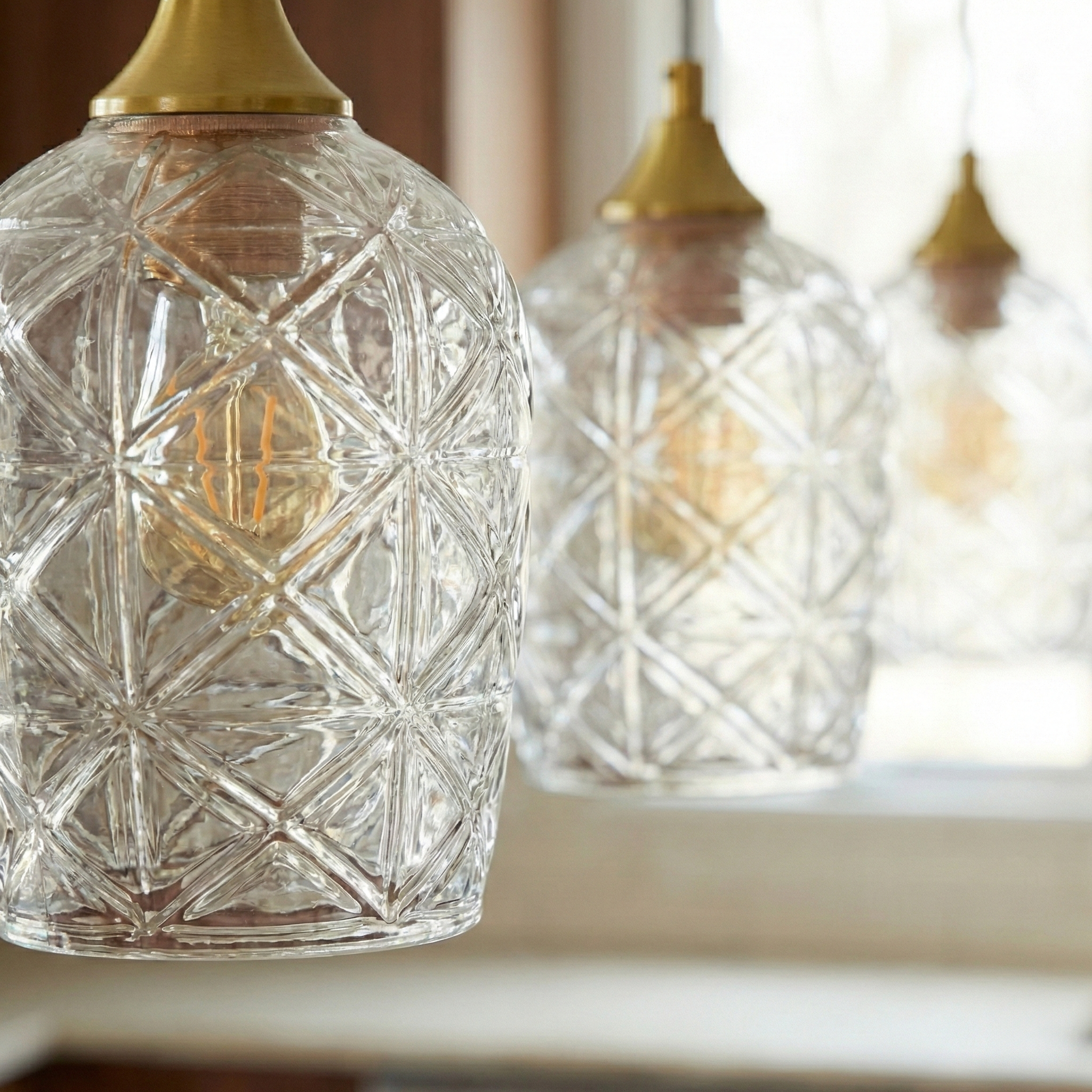 Radiate Gold - Clear Pendant Lamp