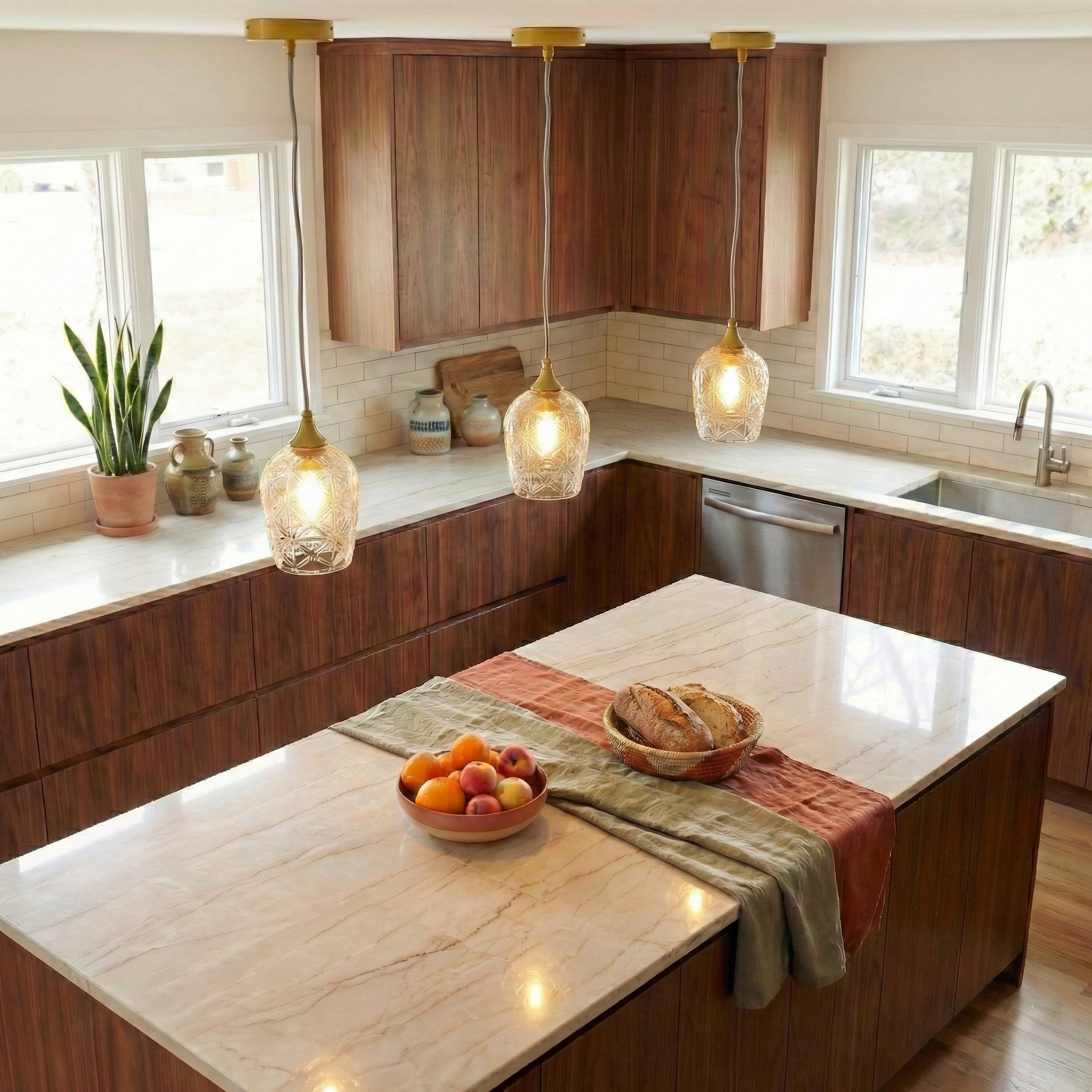 Radiate Gold - Clear Pendant Lamp