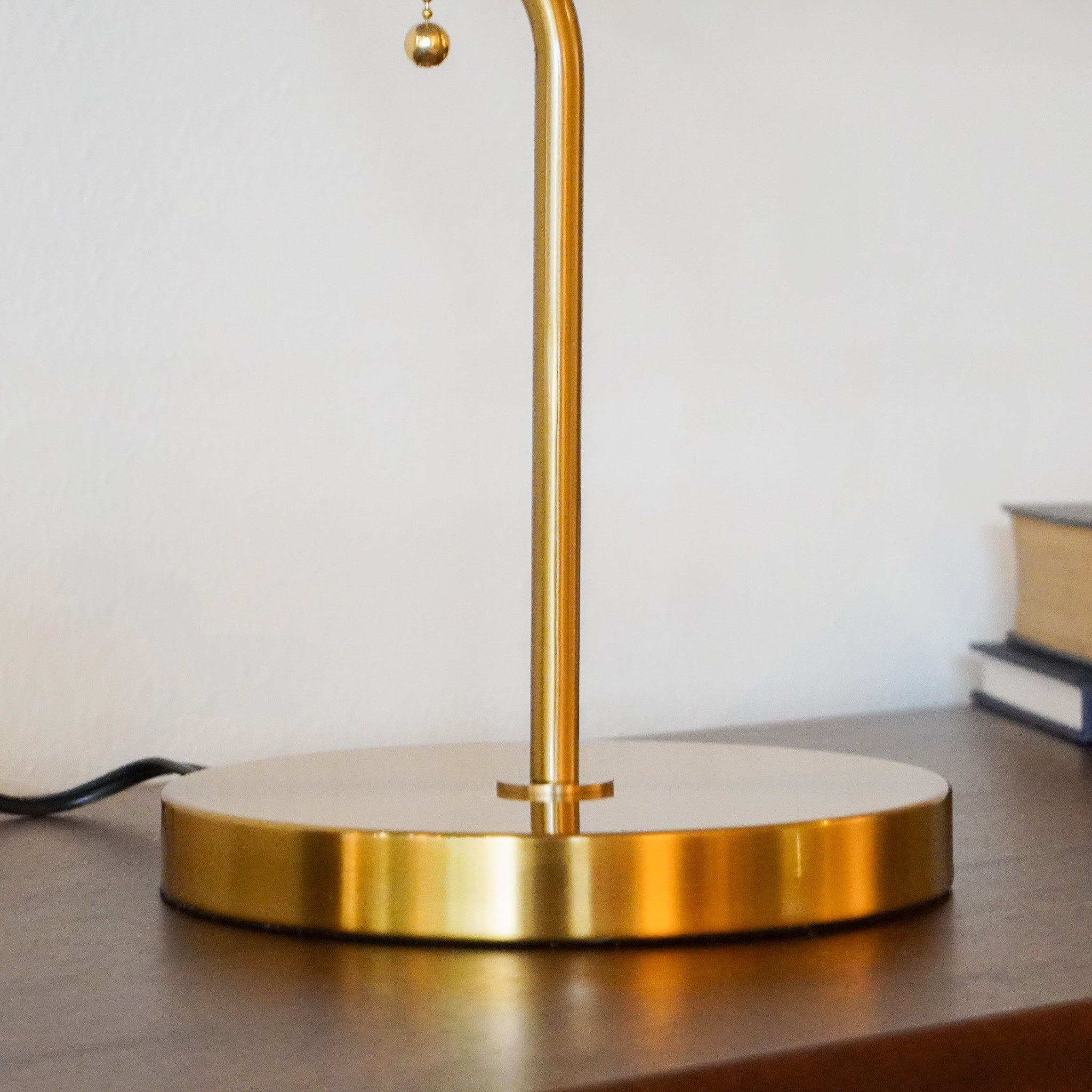 Sonata Table Lamp - Gold outer - White inner