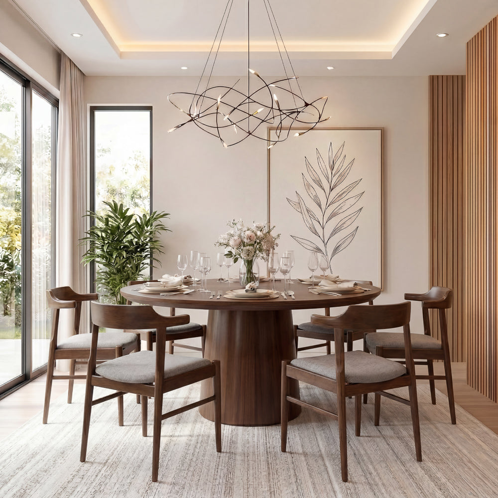Sterling Modern Grey Fabric Dining Chairs | Wegner Design | MidinMod