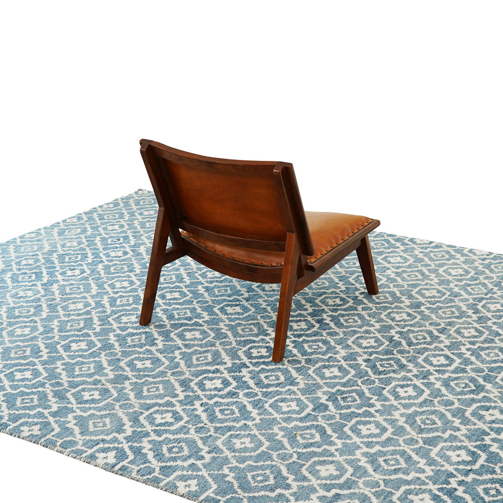 Tator Tan Leather Lounge Chair - MidinMod