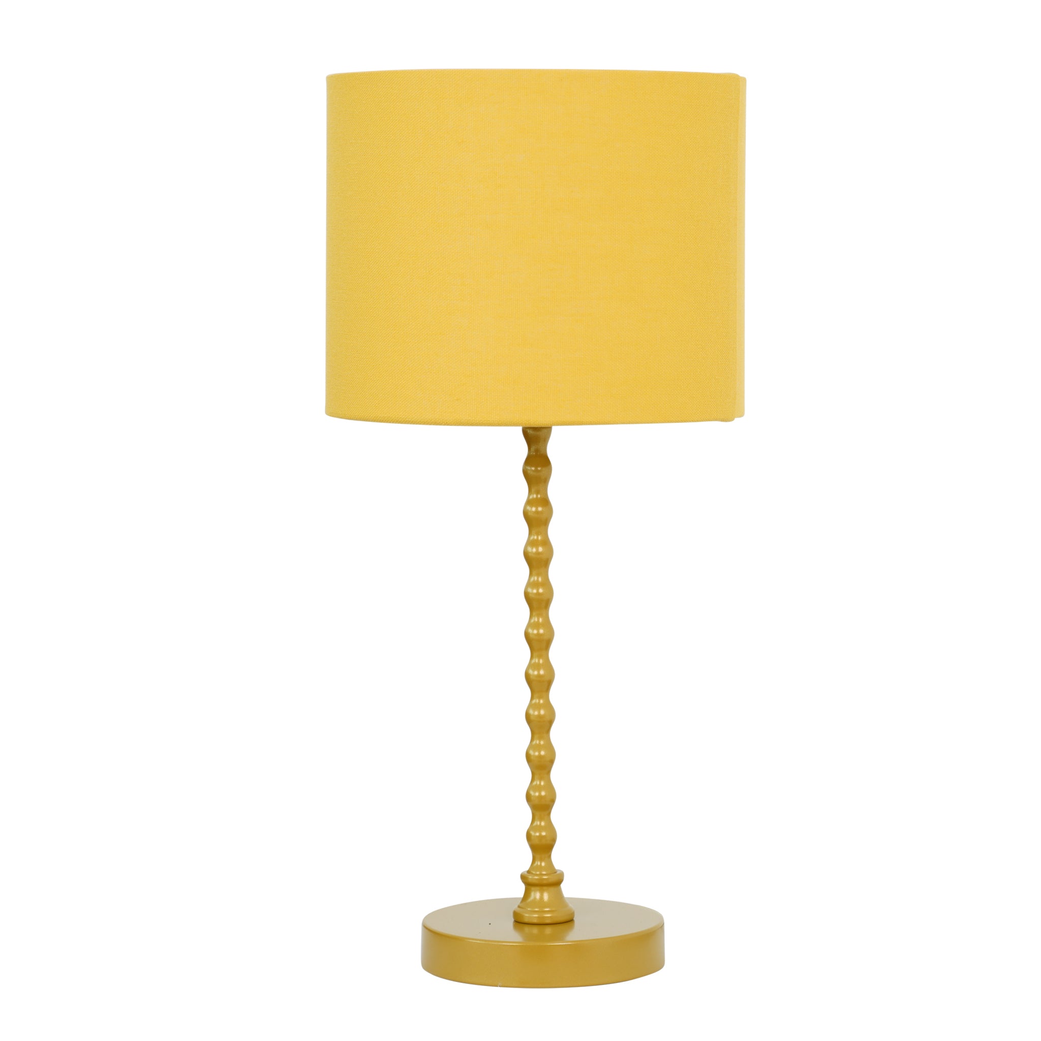 Torch Ochre Gold Painted Table Lamp