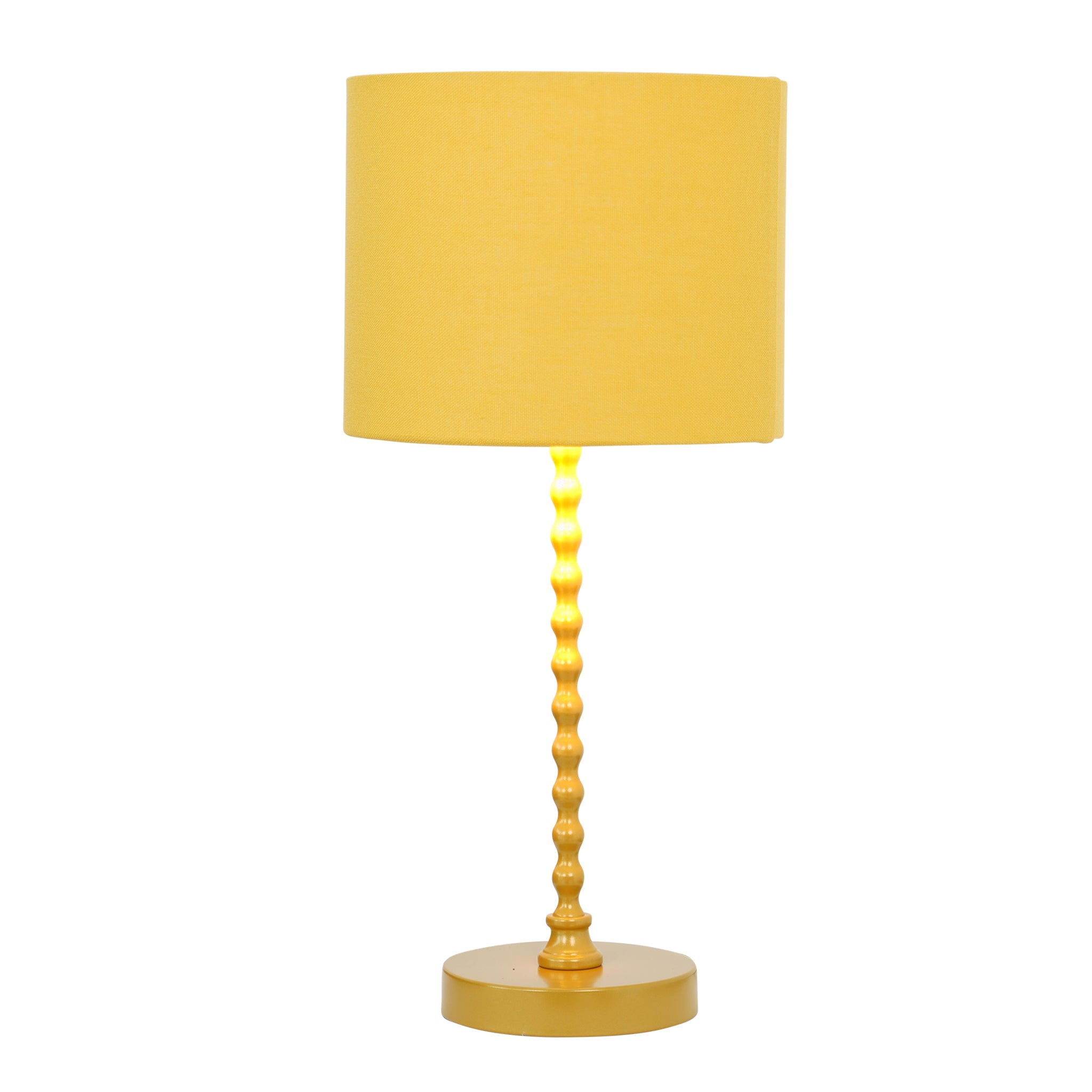 Torch Ochre Gold Painted Table Lamp