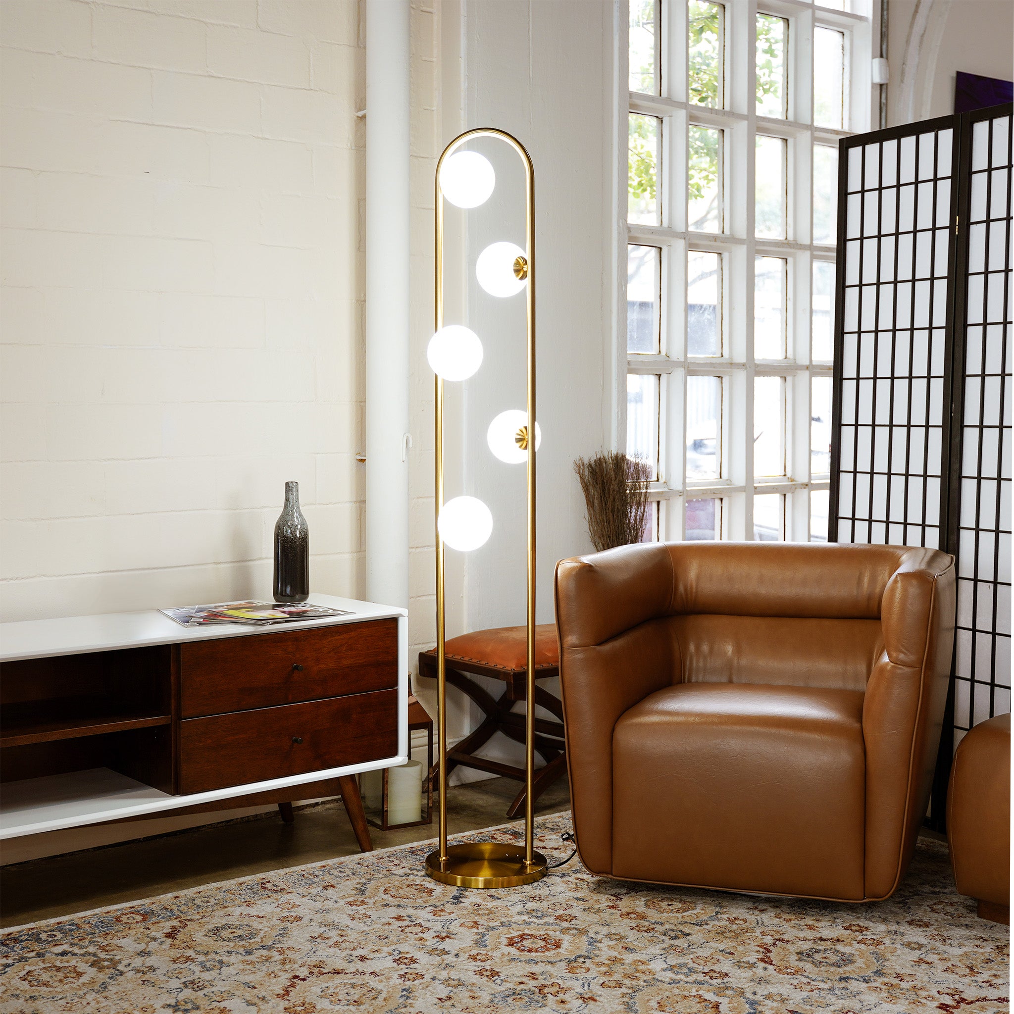 Trance Floor Lamp - White