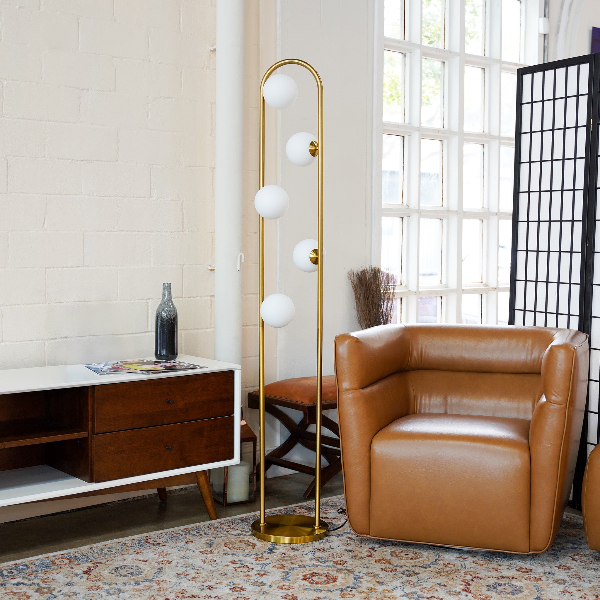Trance Floor Lamp - White