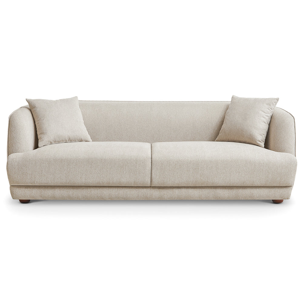 Venus Cream Linen Sofa - MidinMod