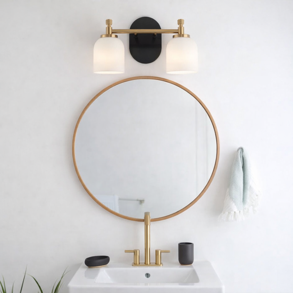 Vortex Vanity Sconce | Traditional Two-Light Design | MidinMod