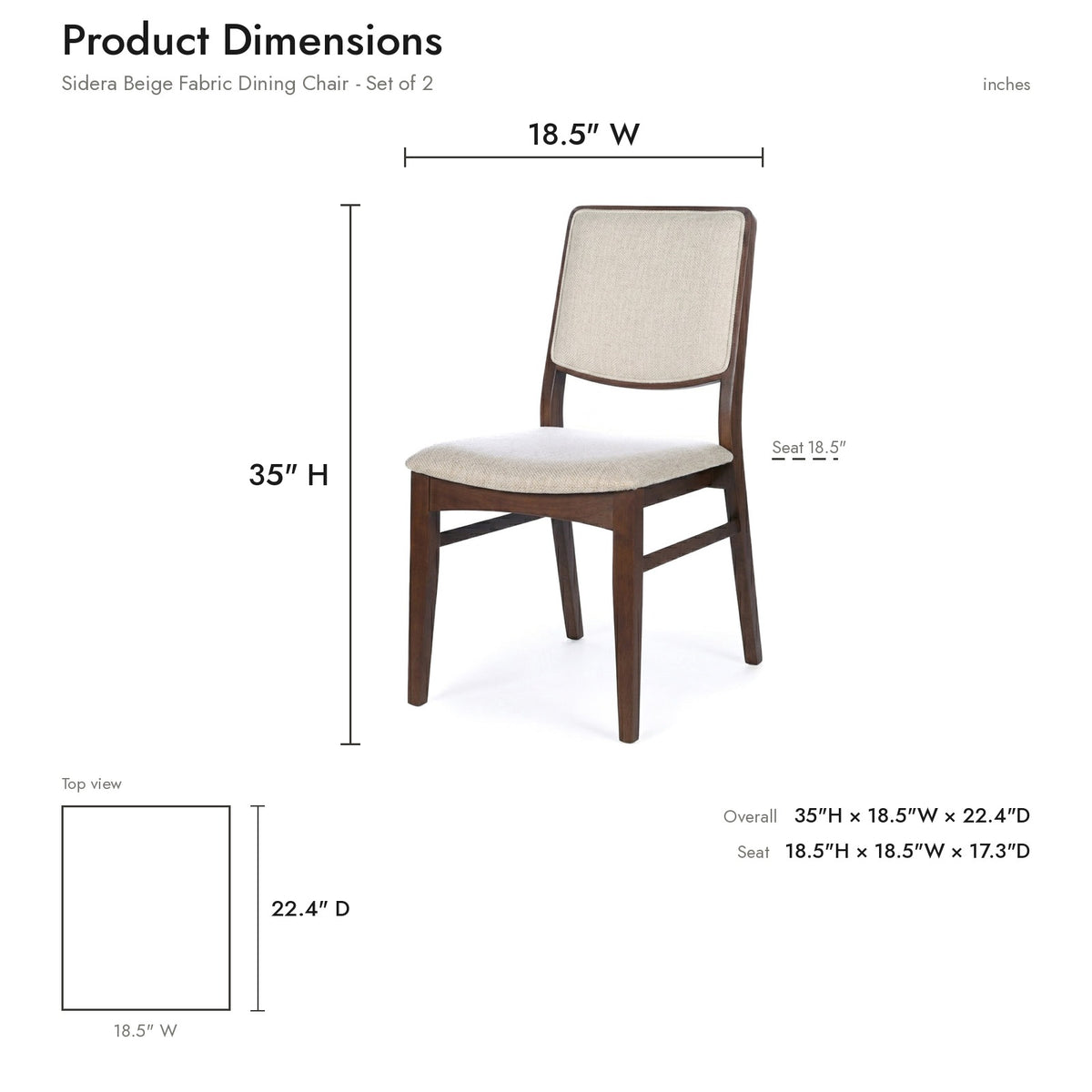 Product Dimensions