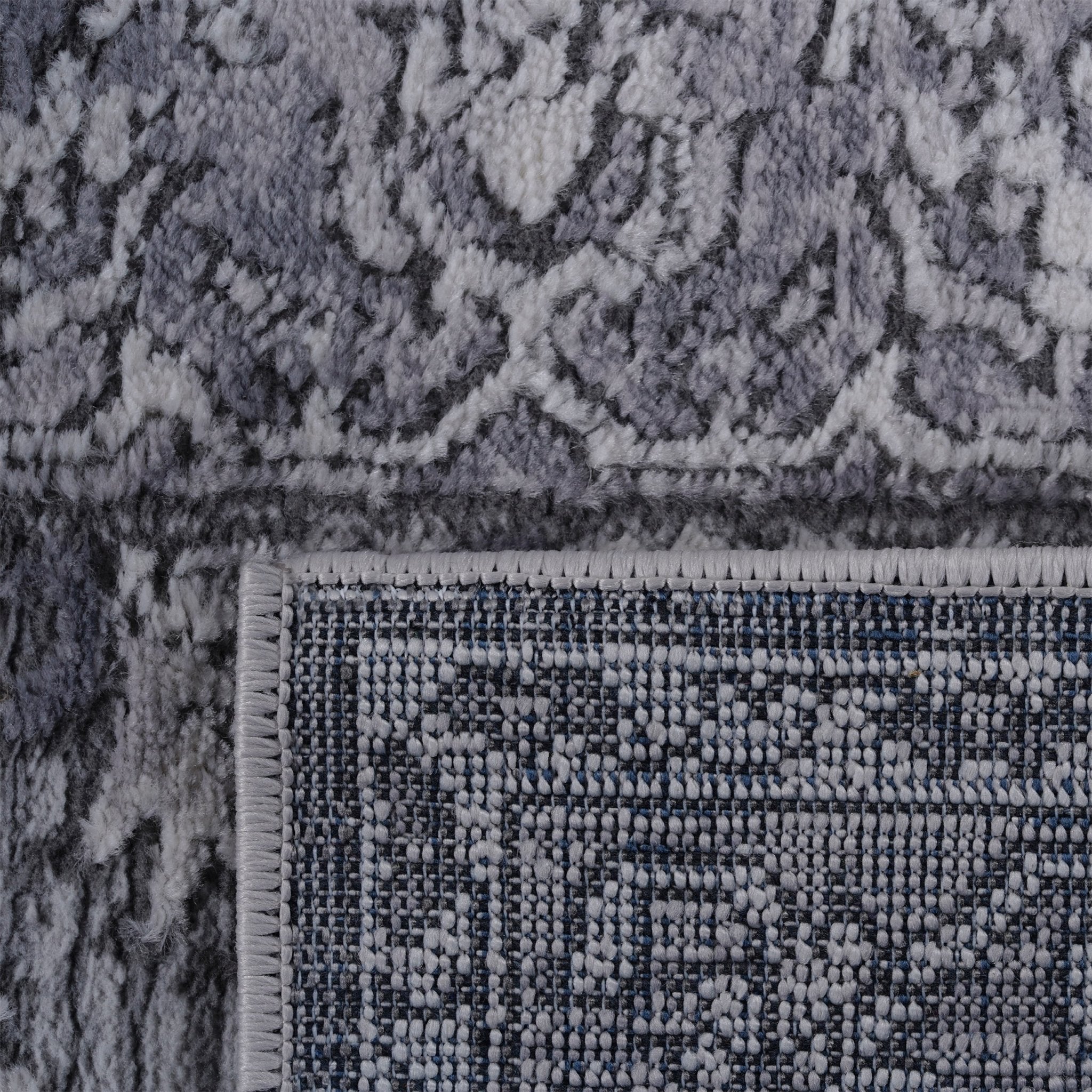 Marfi Grey Runner Carpet Size 2'2'' x 8' - MidinMod