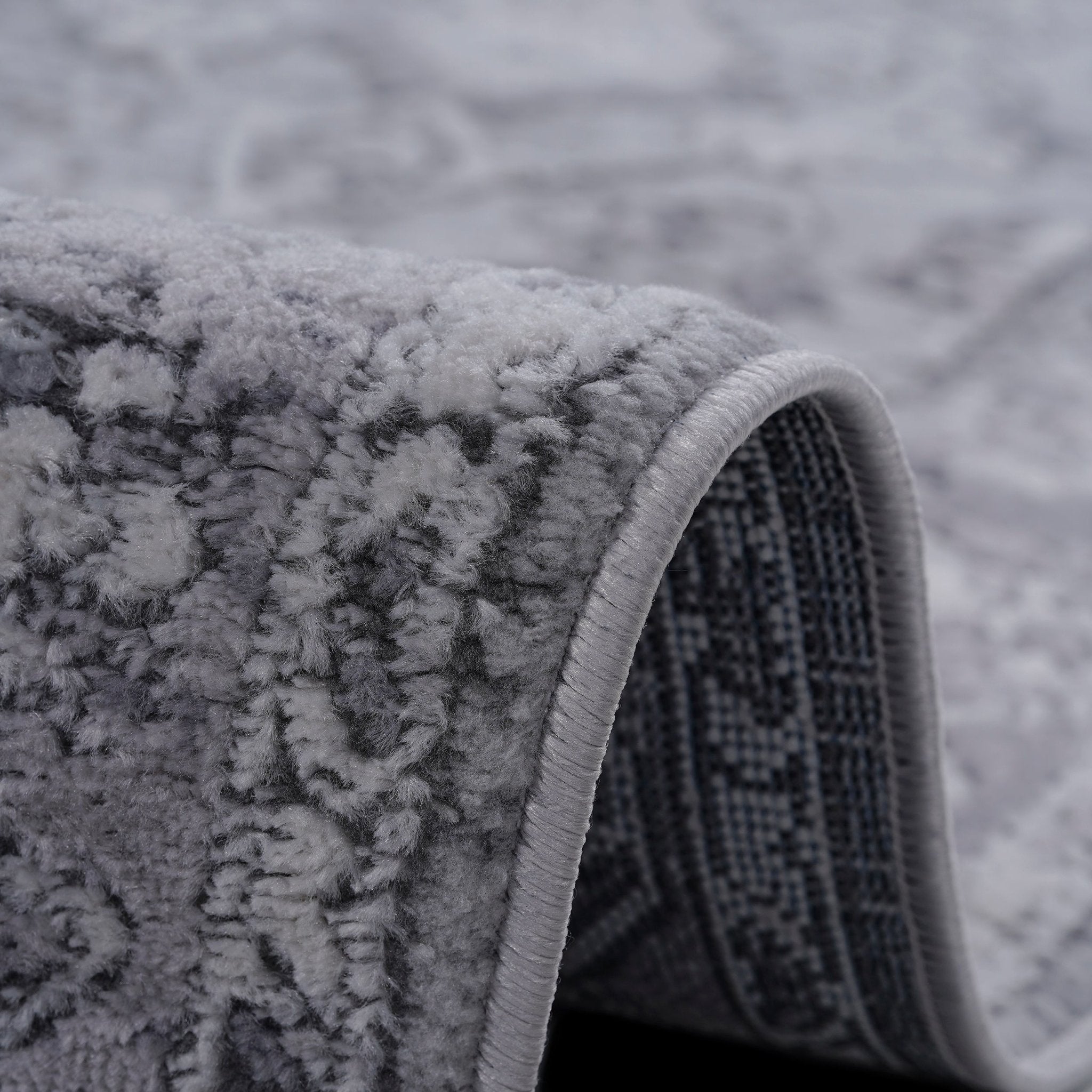 Marfi Grey Runner Carpet Size 2'2'' x 8' - MidinMod