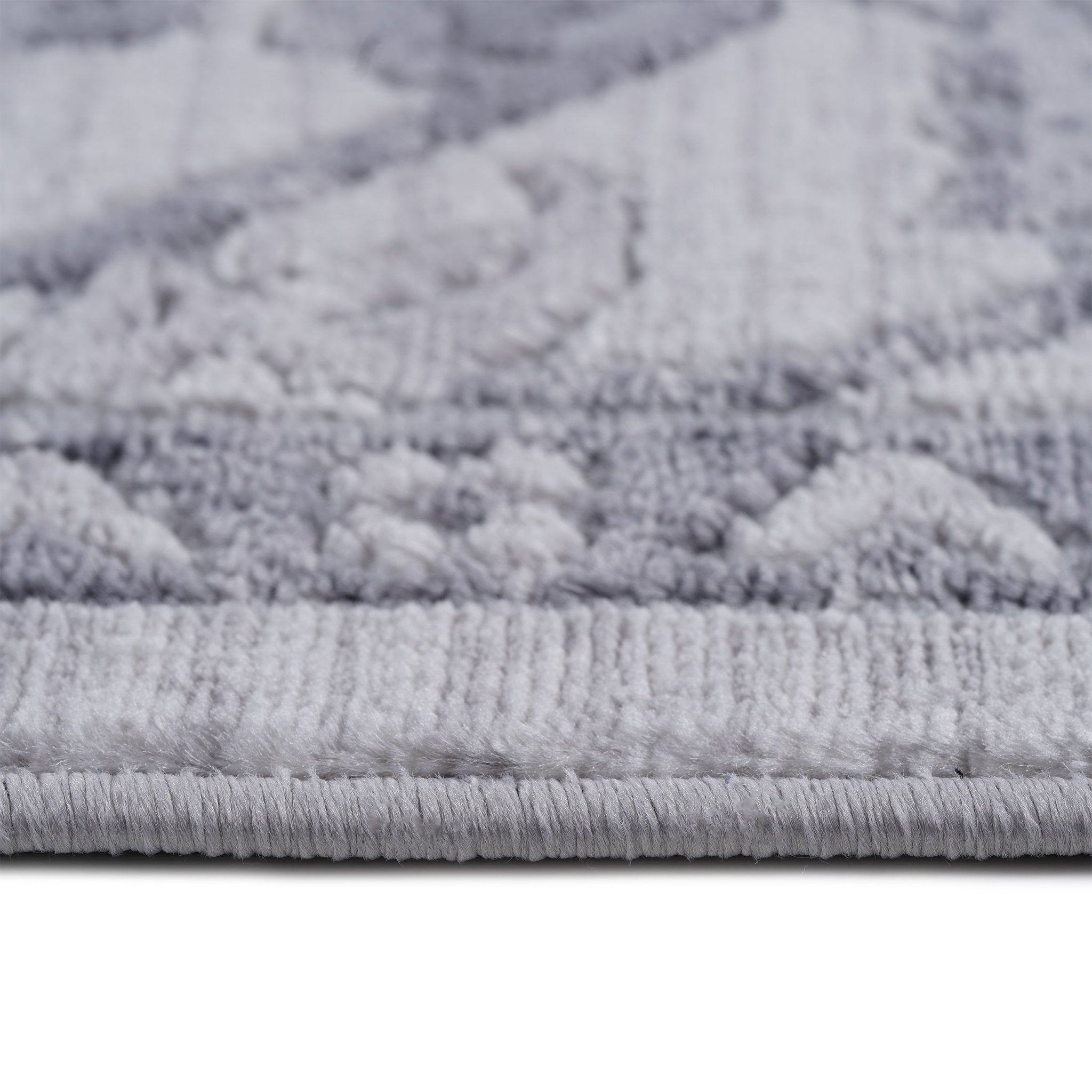 Marfi Grey - Silver Rug Size 6'7''x 9 - MidinMod