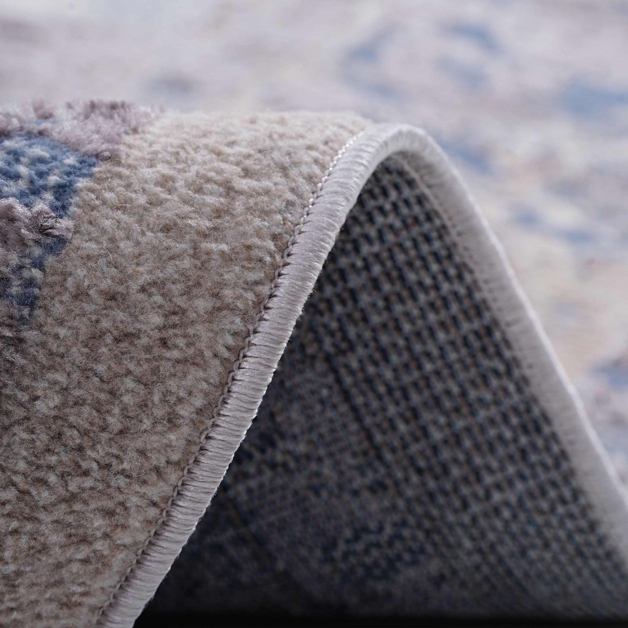 Payas Brown - Beige Rug Size 6'7'' x 9' - MidinMod