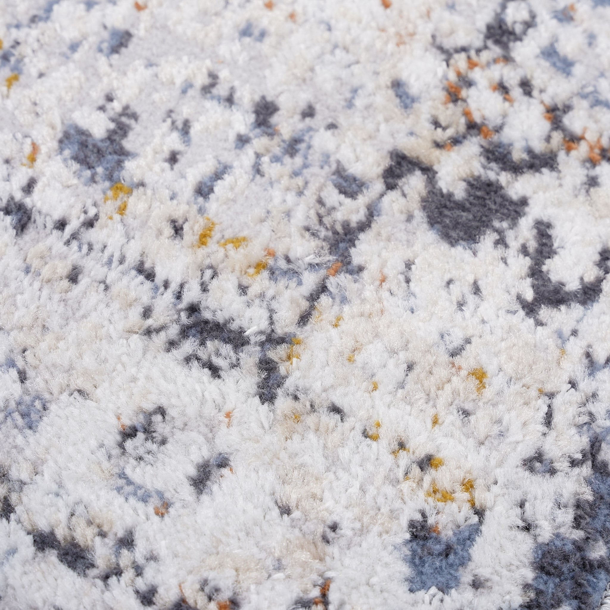 Payas Ivory - Grey Runner Rug Size 2'2'' x 8' - MidinMod