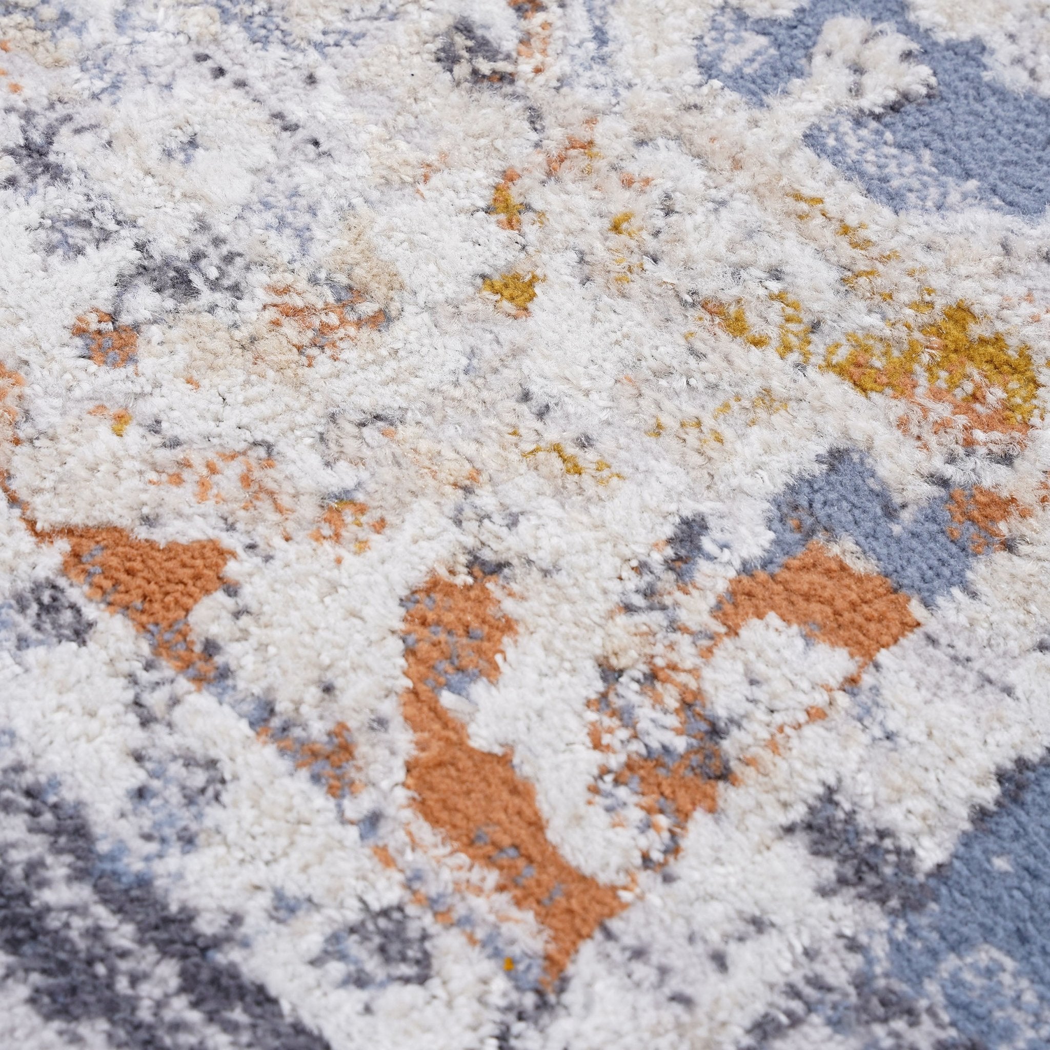 Payas Ivory - Grey Rug Size 7'9'' x 10' - MidinMod