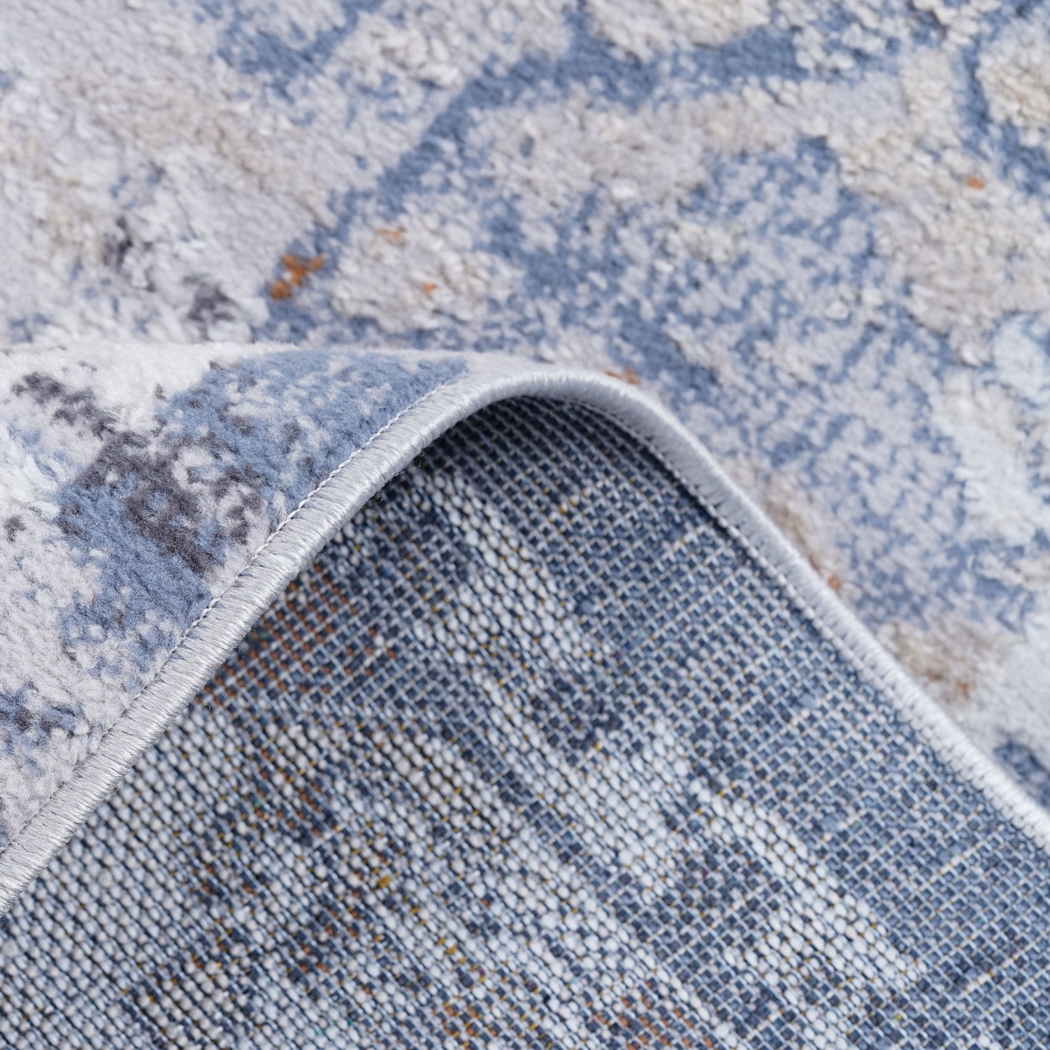 Payas Ivory - Grey Rug Size 7'9'' x 10' - MidinMod