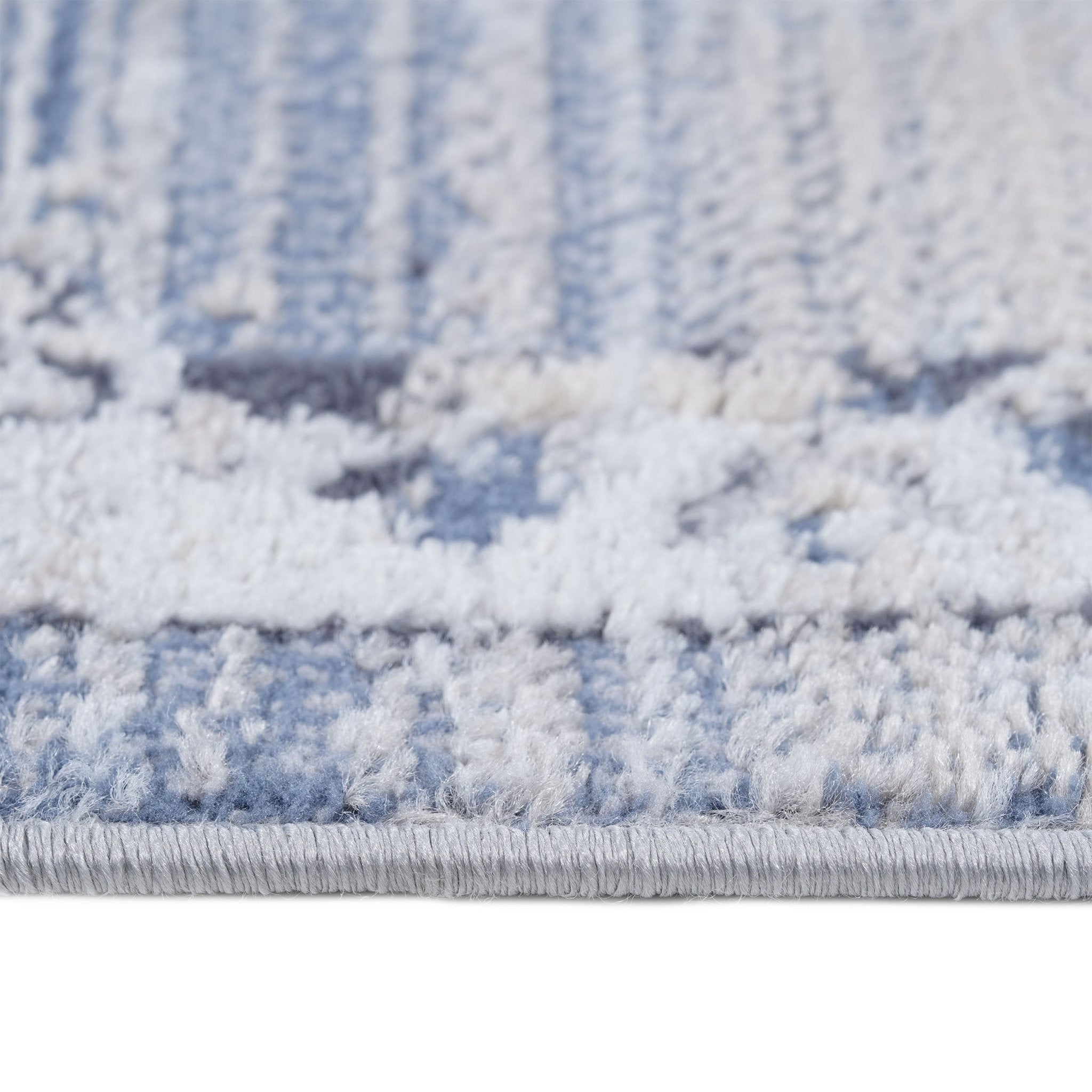 Payas Cream - Blue Rug Size 7'9'' x 10' - MidinMod