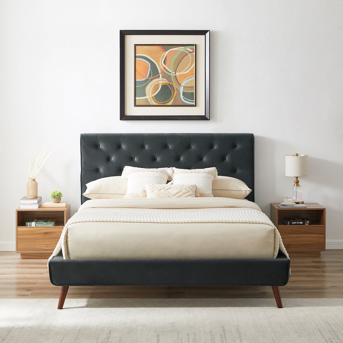 Ashley bed deals frame