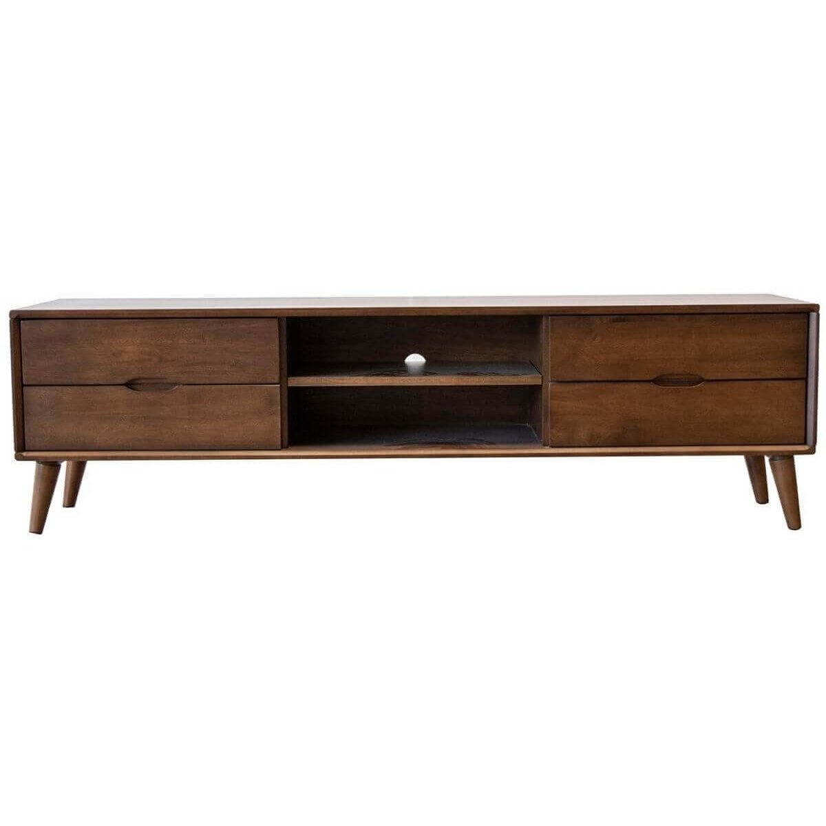 Benjamin Walnut TV Stand - MidinMod