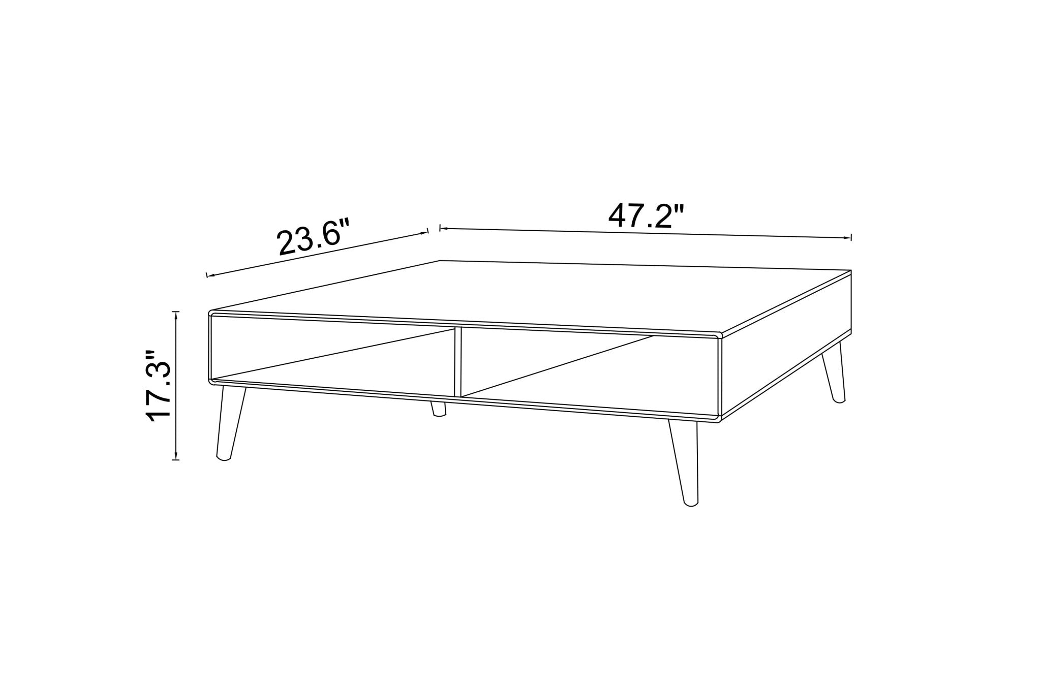 Florence Coffee Table - MidinMod