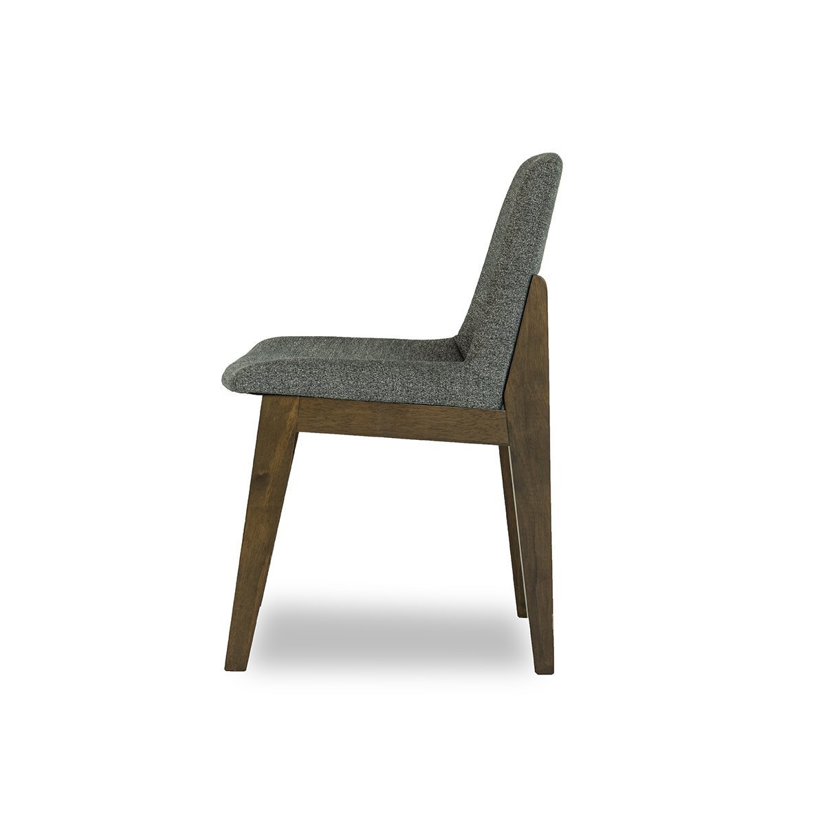 Ohio Dining Chair Dark Gray Set of 2 - MidinMod