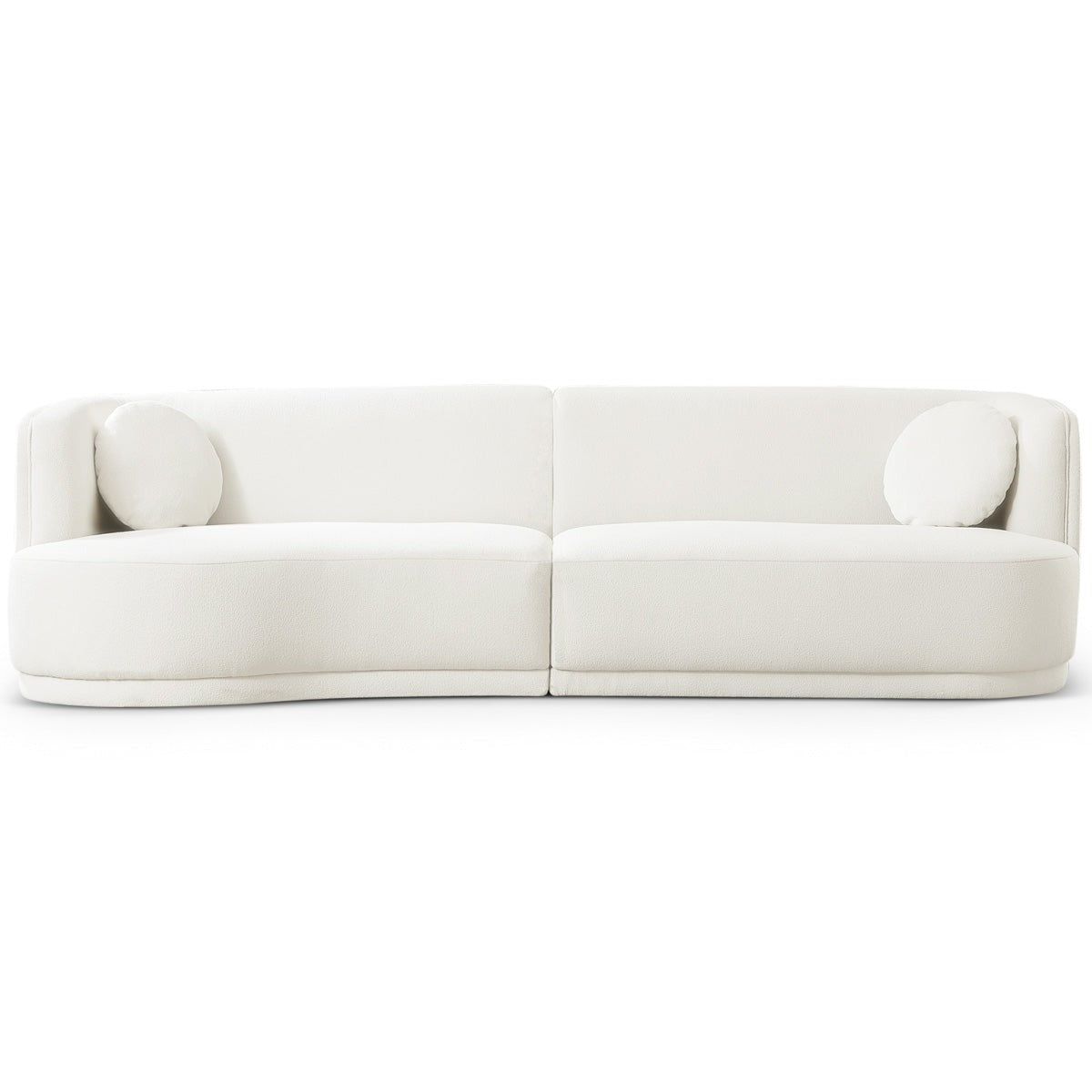 Paris Sofa - White Boucle  | MidinMod | Houston TX | Best Furniture stores in Houston