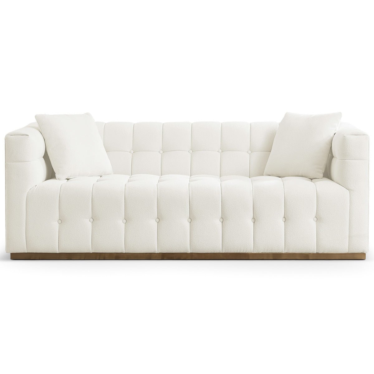 Jedda Sofa Beige Boucle - MidinMod