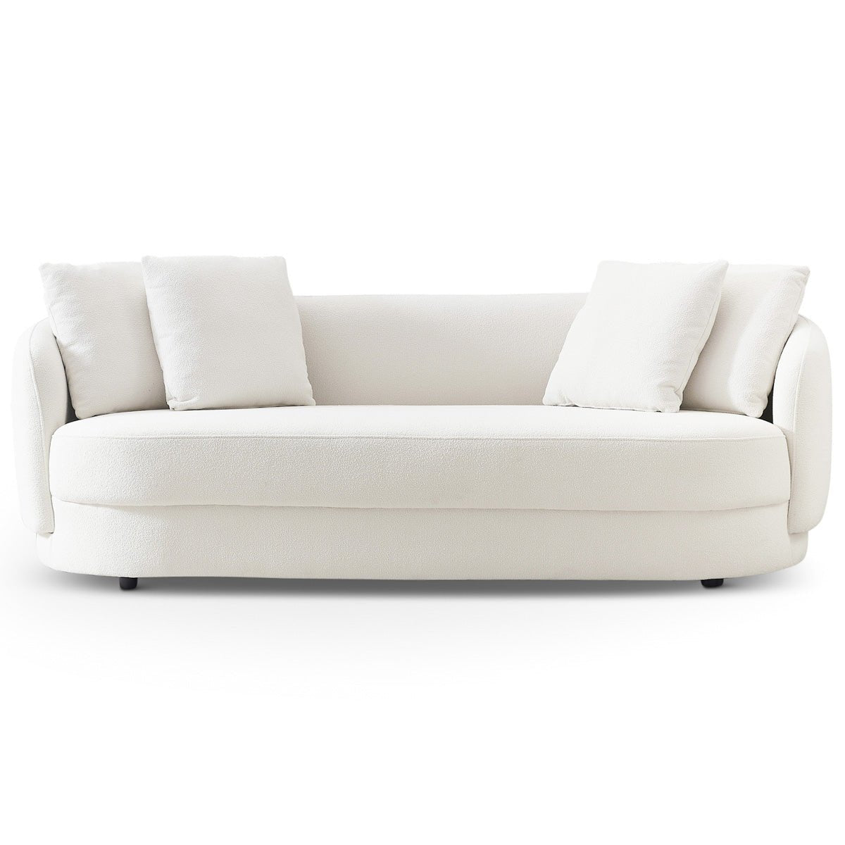 Perth Beige Boucle Sofa - MidinMod